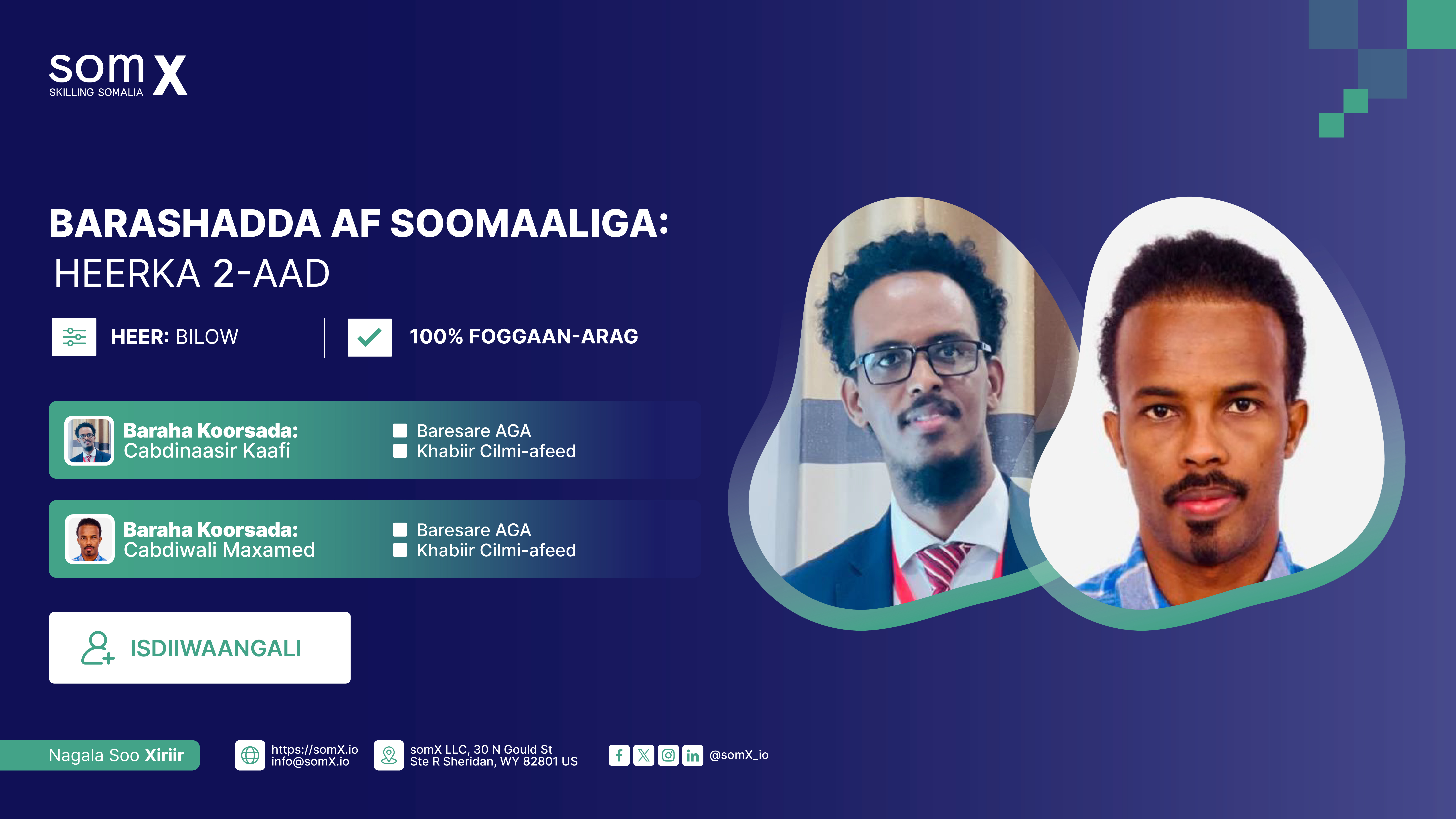 Barashada Afsoomaaliga (Heerka 2aad) SX2024018